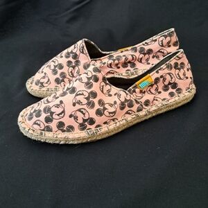 Disney Ubuntu Mickey Mouse Afridrilles Pink Size 8W Women's